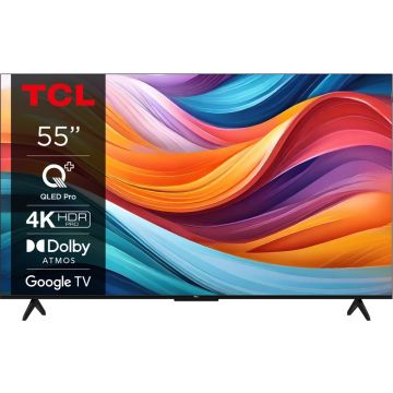 Televizor LED TCL Smart TV QLED 55T7B Seria T7B 139cm 4K UHD HDR