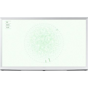 Televizor Samsung Lifestyle The Serif QLED 43LS01D,108 cm, 4K, Smart, Clasa G (Model 2024), Cloud White